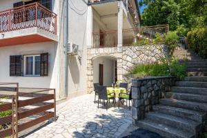 Balkón nebo terasa v ubytování Apartments Vilma