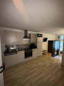 Kuchyň nebo kuchyňský kout v ubytování Kesselgrubs Wohlfühlappartements