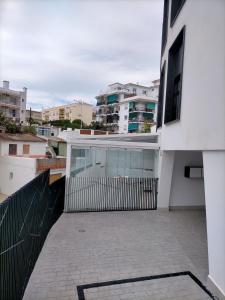 Balkón alebo terasa v ubytovaní Terraza del Bajondillo Torremolinos