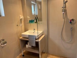 Koupelna v ubytování Kesselgrubs Wohlfühlappartements