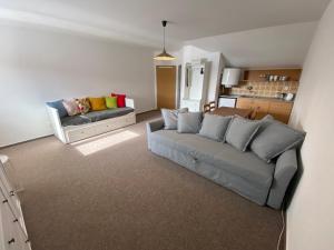 Posezení v ubytování Apartmány Vltavanka