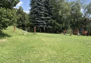 Zahrada ubytování Apartmány Vltavanka