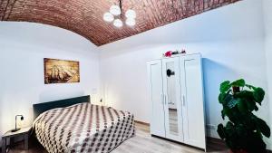Posteľ alebo postele v izbe v ubytovaní Residence Dobrovskeho 30