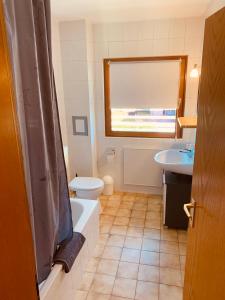 Et badeværelse på FELIX LIVING 6, modern & cozy 3 Zimmer Wohnung, Balkon, Parkplatz