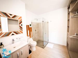 Koupelna v ubytování Casa Turística Praia House + 11 fotografií