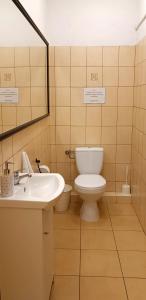 Ванна кімната в Przytulny prywatny pokój w ścisłym centrum Warszawy