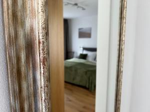Postel nebo postele na pokoji v ubytování das STOCKSTAN