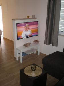 TV a/nebo společenská místnost v ubytování Apartment Maria