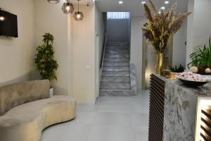 Posezení v ubytování Elite Hotel