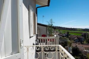 Balkón nebo terasa v ubytování I Leoni Ruggenti Terrazza Incantata tra le Colline del Monferrato