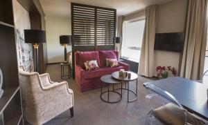 Χώρος καθιστικού στο Saga Apartments Oslo