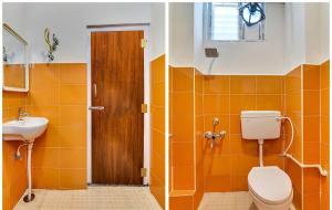 Koupelna v ubytování Hotel O Srinivasa Residency Lodge