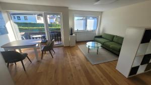 Posezení v ubytování Apartment Lindenberg FEWO