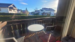 Balkón nebo terasa v ubytování Apartment Lindenberg FEWO