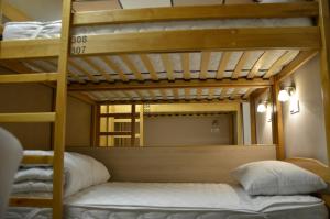 Postel nebo postele na pokoji v ubytování Hostel VShokoladi