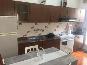 Dapur atau dapur kecil di Casa Vacanza Carmen