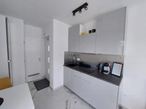 Kuchyňa alebo kuchynka v ubytovaní Ferienhaus MAESTRAL - Kastel Kambelovac + 37 fotografií