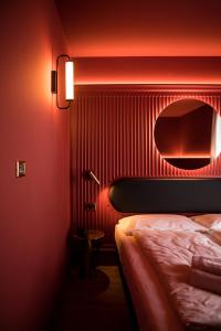 Postel nebo postele na pokoji v ubytování Hotel Miro'