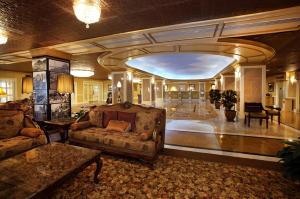 The Claridge Hotel的休息区