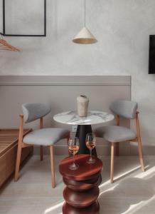 Area soggiorno di Luxury Suites by Lato