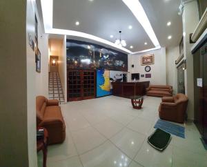 Posezení v ubytování Hotel Cisne II