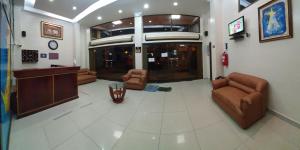 Posezení v ubytování Hotel Cisne II
