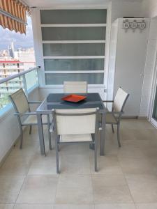 Balkón nebo terasa v ubytování CAPRI-TURIS Luxe Apartamentos
