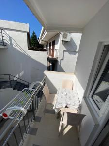 Balkón nebo terasa v ubytování Apartmani Resetar