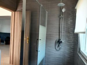 Koupelna v ubytování Apartment Karlo