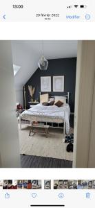 Posteľ alebo postele v izbe v ubytovaní Chambre chez particulier 10mn du circuit