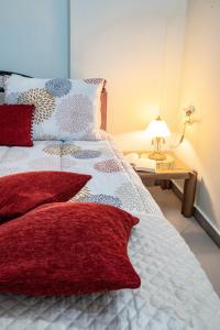 Postel nebo postele na pokoji v ubytování Filoxenos Apartment