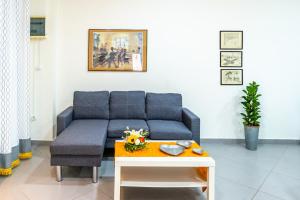 Posezení v ubytování Filoxenos Apartment