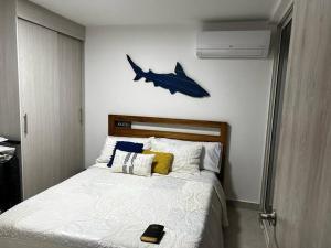 Ένα ή περισσότερα κρεβάτια σε δωμάτιο στο Balcon Dorado