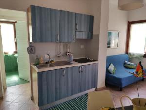 Η κουζίνα ή μικρή κουζίνα στο San Teodoro