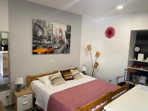 Postel nebo postele na pokoji v ubytování Apartments Oaza