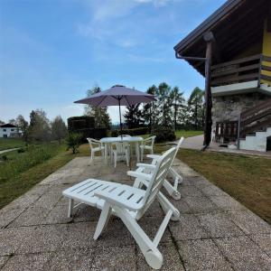 Zahrada ubytování Cinque Abeti Agrialloggio Mountain Lake Iseo Hospitality