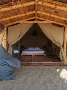 Letto o letti in una camera di Eolia Sustainable Design Hotel