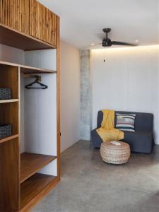 Area soggiorno di Eolia Sustainable Design Hotel