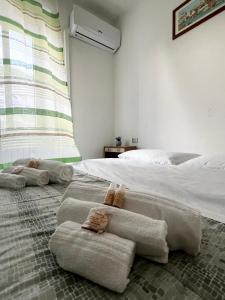 A bed or beds in a room at Vinum27