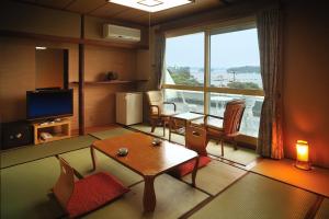 Posezení v ubytování Hotel Daimatsuso