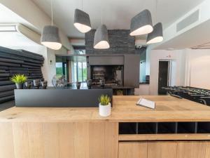 Kuchyň nebo kuchyňský kout v ubytování Holiday Home in Durbuy near Adventure Valley