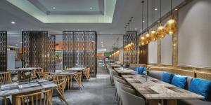 Posezení v ubytování Crowne Plaza Dongying by IHG