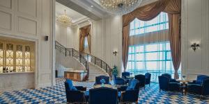Posezení v ubytování Crowne Plaza Dongying by IHG