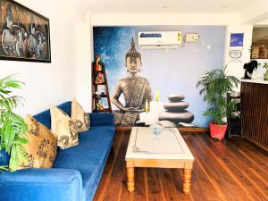 Istumisnurk majutusasutuses Lime Tree Hotel Pulkit Gurgaon-Artemis Hospital, Nearest Metro Huda City Centre