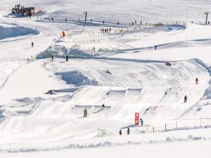 Apartment in Bramberg near Ski Lift v zime