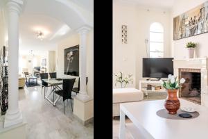 Telewizja i/lub zestaw kina domowego w obiekcie SAA- Comfortable Apartment near Puerto Banus