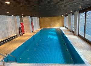 Πισίνα στο ή κοντά στο Ferienwohnung Spitzstein - Alpenmagie Suites