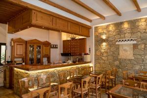 The lounge or bar area at Artemis Hotel