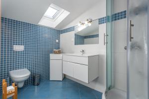 Koupelna v ubytování Apartments Tamaris