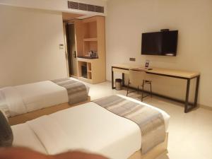 TV o dispositivi per l'intrattenimento presso Click Hotel Bangalore - International Airport